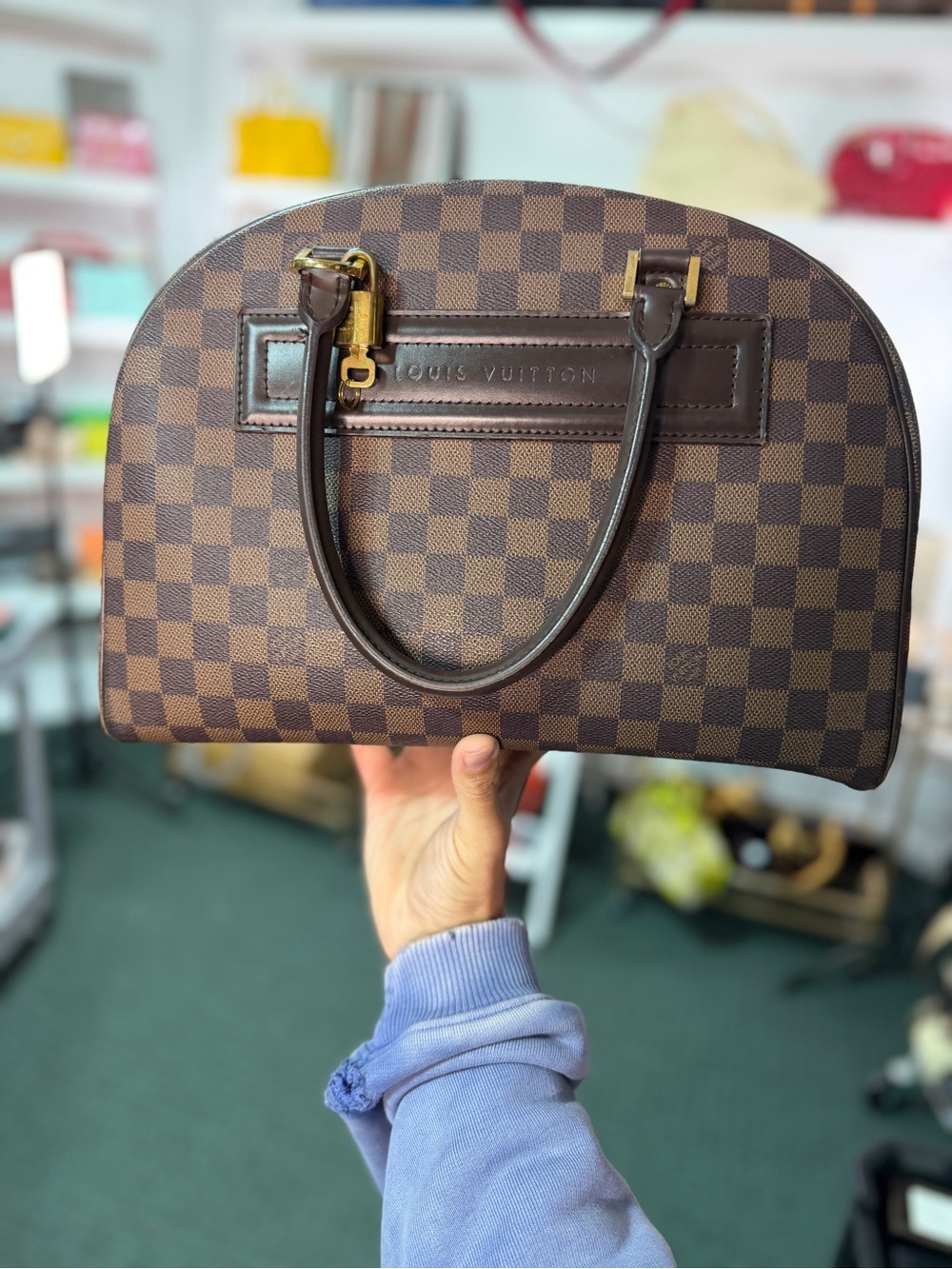 LV DAMIER EBENE BOWLER BAG
